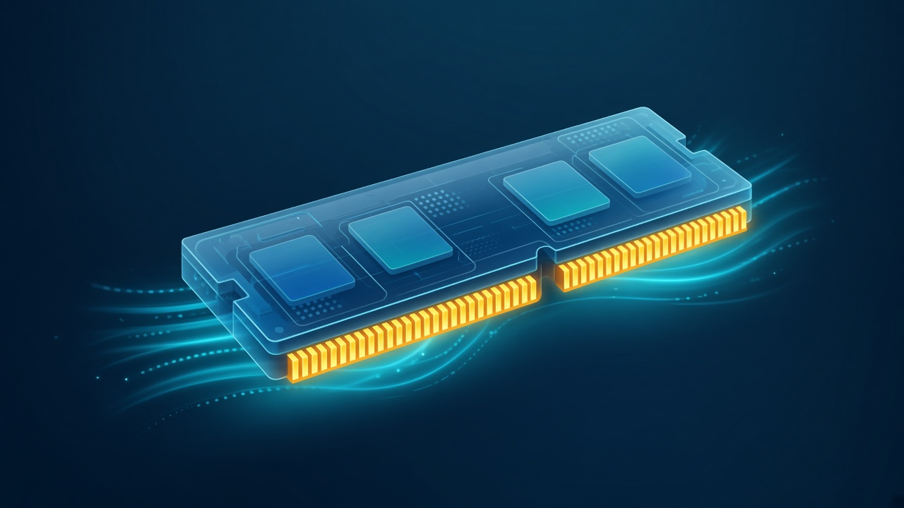 Illustration explaining Random Access Memory (RAM)